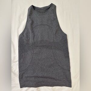 Lululemon Swiftly Tech Charcoal Gray Sleeveless Tank Top - Size 4